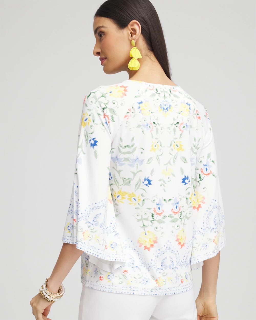 Touch of Cool™ Angel-Sleeved Blouse | Chico's